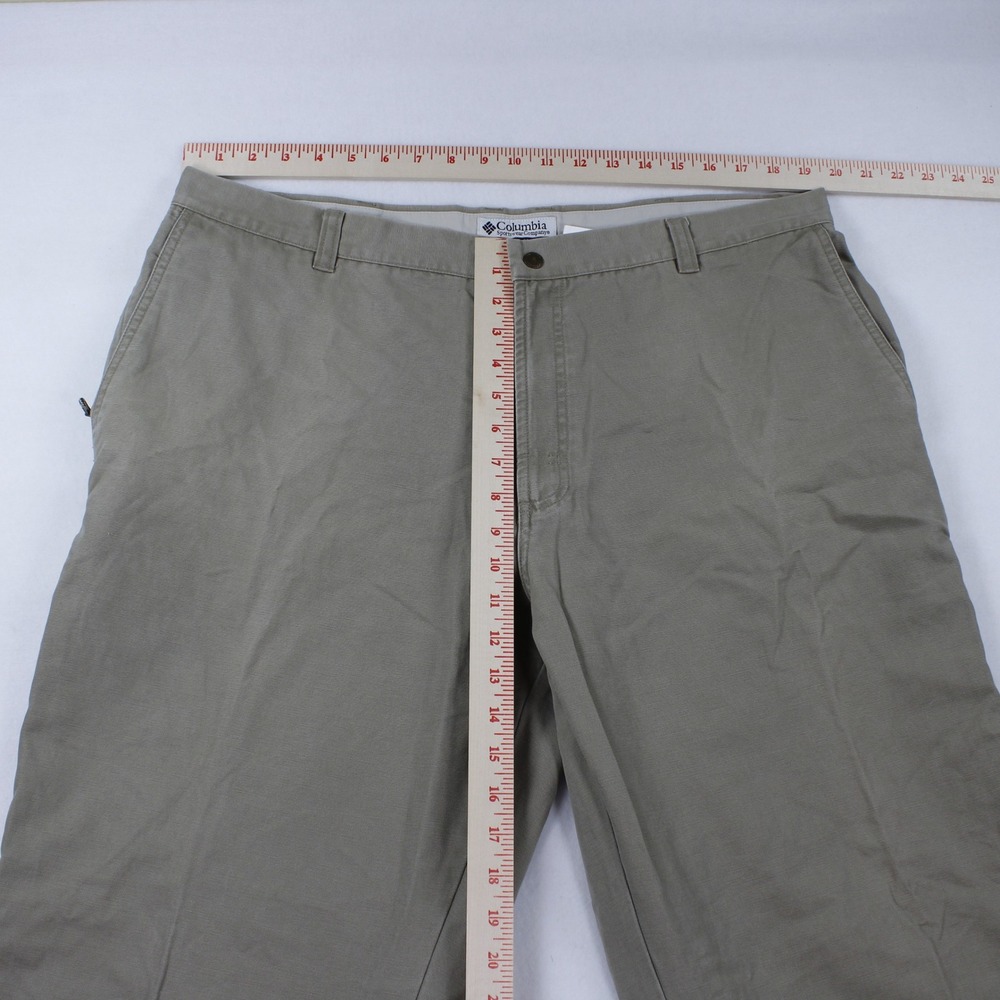 Columbia Roc Pant Men 40x32 Khaki Granite Cloth Utility Hiking Outdoor Casual - Picture 8 of 9